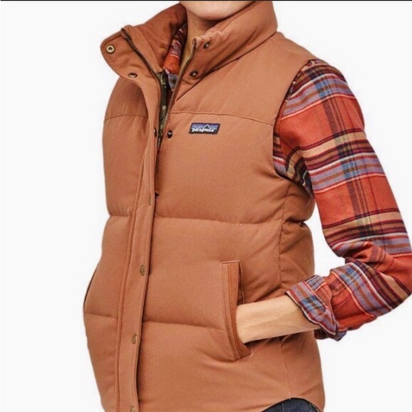 Patagonia Jackets & Blazers - Patagonia Bivy Goose Down Vest in Sisu Brown